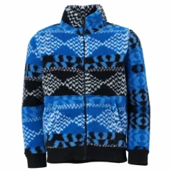 Junior Original Pile Zip Jacket Blue/Black