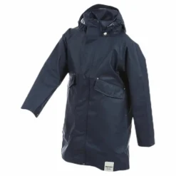 Junior PU Parka Blue