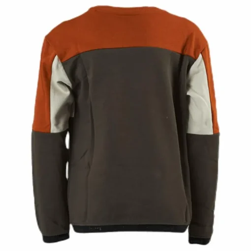 Junior Sander Sweatshirt Orange/Green