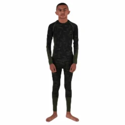 Junior Seamless 1st Layer Set Patterned/Green