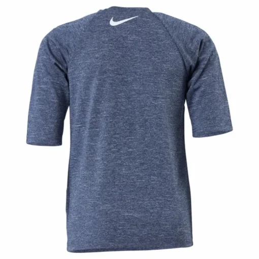 Junior Short Sleeve Hydroguard Sunset Blue