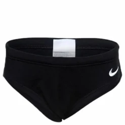 Junior Solid Brief Black