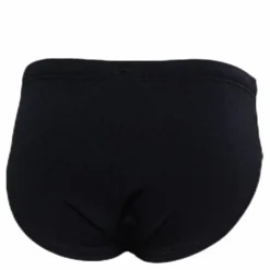 Junior Solid Brief Black