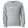 Junior Swoosh Crew Grey