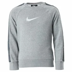 Junior Swoosh Crew Grey