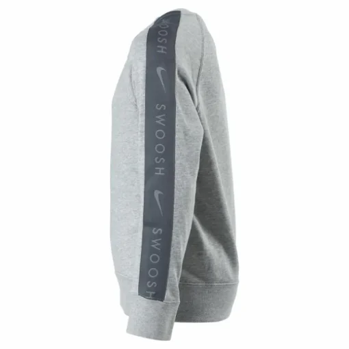 Junior Swoosh Crew Grey