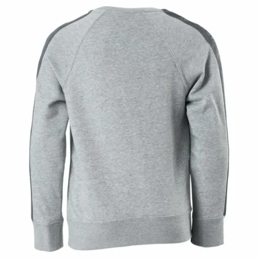 Junior Swoosh Crew Grey