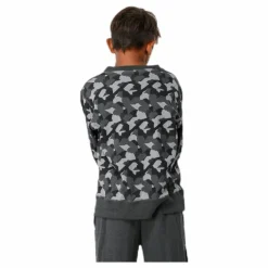 Junior Trevor Crewneck Patterned/Grey