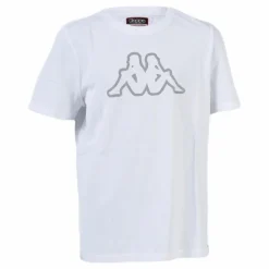 Junior. T-Shirt S/S, Cromen White/Grey