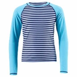 Junior UV Shirt LS Blue/Turquoise