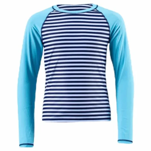 Junior UV Shirt LS Blue/Turquoise