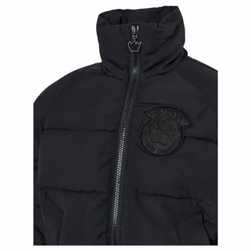 K. Reflective Volume Puffer Ja Black