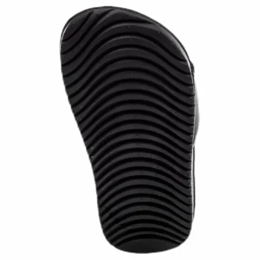 Kawa Little/Big Kids' Slides BLACK/WHITE