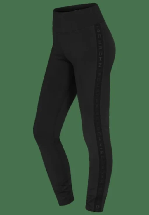 Kay High Waist Tights Black/black