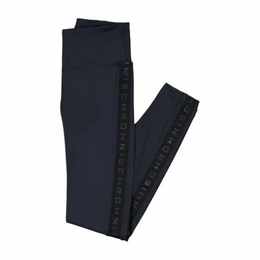 Kay High Waist Tights Black/black