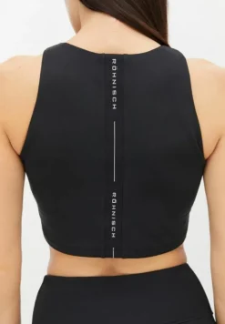 Kay Premium Cropped Top Black