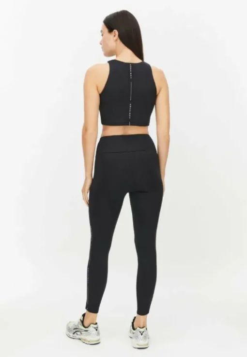 Kay Premium Cropped Top Black