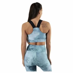 Kay Printed Sports Bra Green