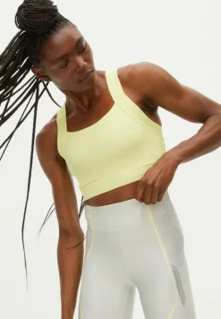 Kay Sports Bra Yellow Iris