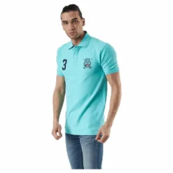 Kenso Polo Turquoise