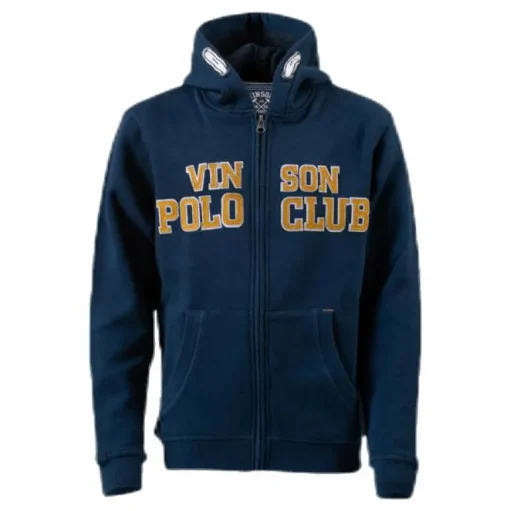 Kent Sweatshirt Hood Blue