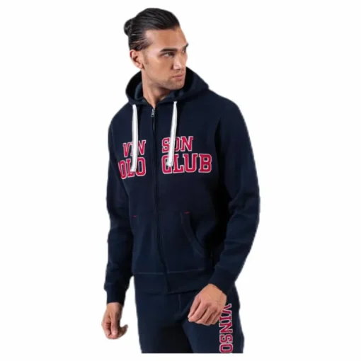 Kent Sweatshirt Zip Blue