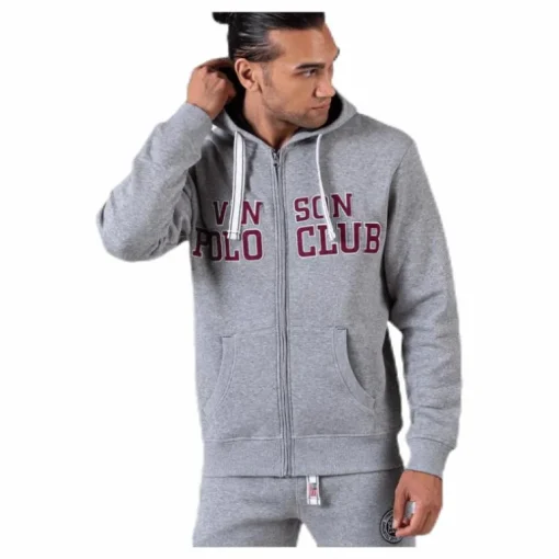 Kent Sweatshirt Zip Grey