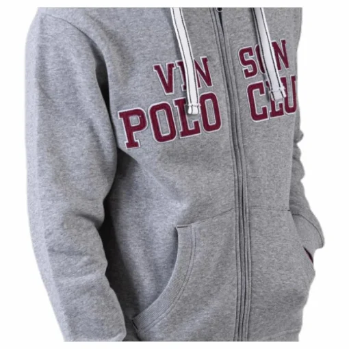 Kent Sweatshirt Zip Grey