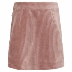 Ketty Cord Button Skirt Pink