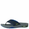 Kids Fanning Navy/lime