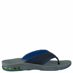 Kids Fanning Navy/lime