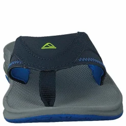 Kids Fanning Navy/lime