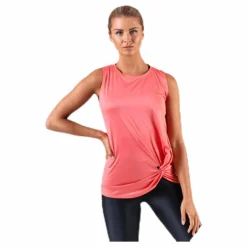 Knot Singlet Pink/Red