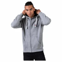 Krew Sweatshirt Full Zip Grey
