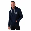 Krew Sweatshirt Full Zip Blue