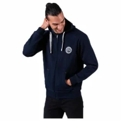 Krew Sweatshirt Full Zip Blue