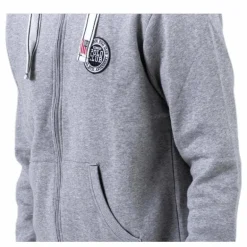 Krew Sweatshirt Full Zip Grey