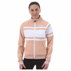L. Jacket 80'S Pink/White