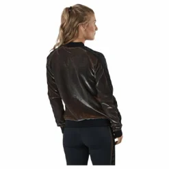 Lady Tr.Jacket, Auth Ecot Brown/Black