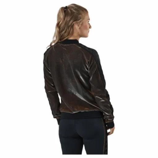 Lady Tr.Jacket, Auth Ecot Brown/Black