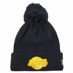 Lakers Team Pop Bobble Beanie