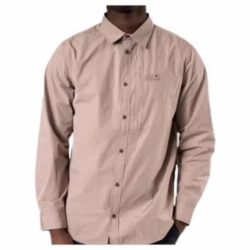 Lakeside Roll-Up Shirt Beige
