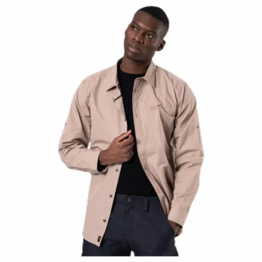 Lakeside Roll-Up Shirt Beige
