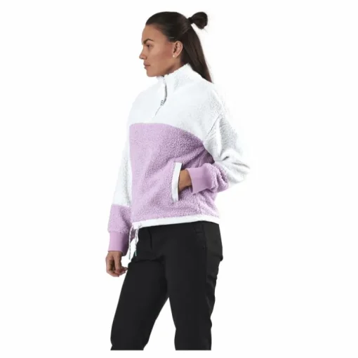 Larosa H/Z Sherpa Fleece Pink/White