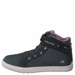 Leah mid kids GTX Dark grey/Dusty pink
