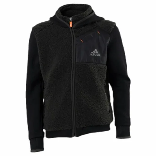 Legend Winter Fleece Full Zip Junior Black/Green