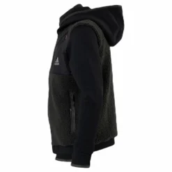 Legend Winter Fleece Full Zip Junior Black/Green