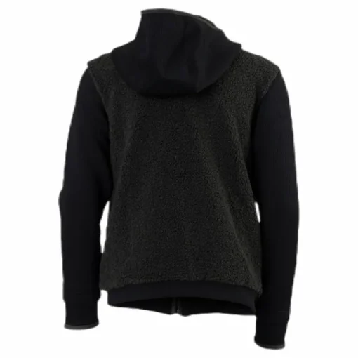 Legend Winter Fleece Full Zip Junior Black/Green