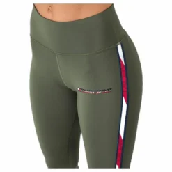 Legging Full Length With Tape Green