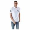 Leslie Pique Shirt White